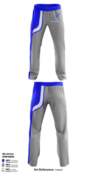 Sweatpants, Central High School (Burlington), Track & Field, Teamtime, Team time, sublimation, custom sports apparel, team uniforms, spirit wear, spiritwear, sports uniforms, custom shirts, team store, custom team store, fundraiser sports, apparel fundraiser