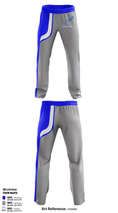 Central High School 54866943 Sweatpants - 1