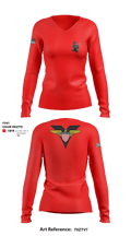 CVN 70 85947033 Women's Long Sleeve V-neck Shirt - 1