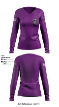 H&HS Fuels Div 977500 Women's Long Sleeve V-neck Shirt - 1
