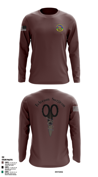 Long Sleeve Performance Shirt, , National Guard, Teamtime, Team time, sublimation, custom sports apparel, team uniforms, spirit wear, spiritwear, sports uniforms, custom shirts, team store, custom team store, fundraiser sports, apparel fundraiser