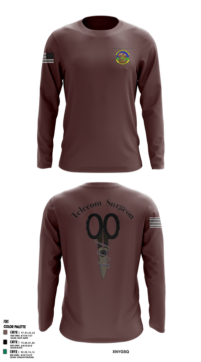 214 EIS 23605993 Long Sleeve Performance Shirt - 1