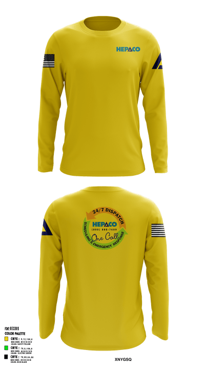 HEPACO Norfolk 83165627 Long Sleeve Performance Shirt - 3