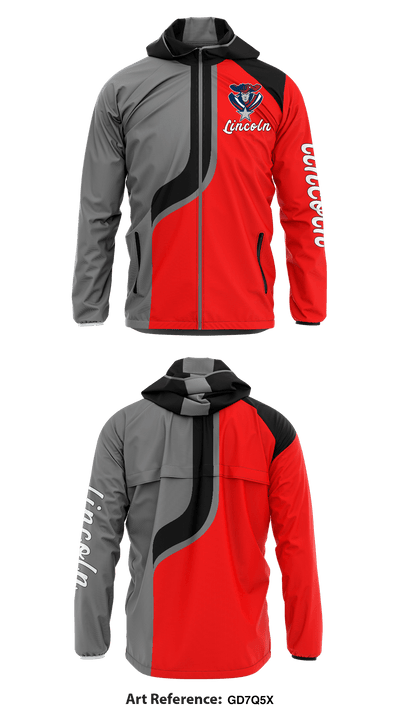Lincoln track & field 67322687 Windbreaker - 2