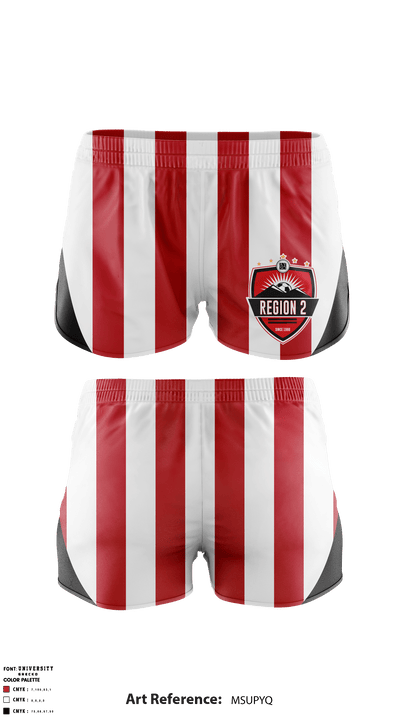 Ayso Region 2 Soccer Club 89243743 Track Shorts - 2