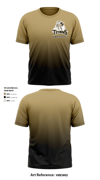 Short Sleeve Performance Shirt, Treasure Coast Titans, Wrestling, Teamtime, Team time, sublimation, custom sports apparel, team uniforms, spirit wear, spiritwear, sports uniforms, custom shirts, team store, custom team store, fundraiser sports, apparel fundraiser