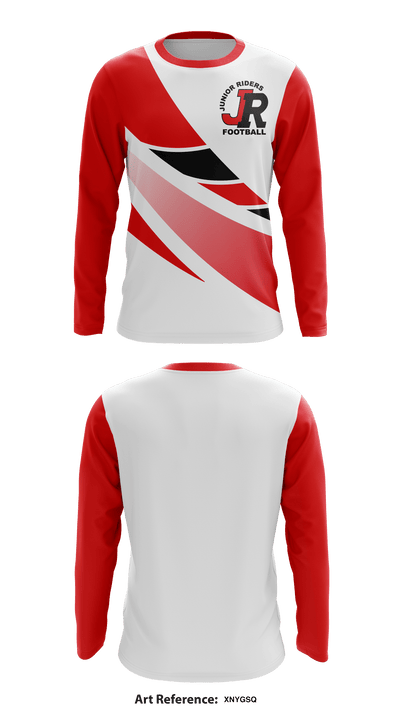 Ottawa JR Riders 77050376 Long Sleeve Performance Shirt - 1