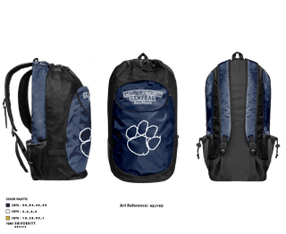 Gear Bag, Standish-Sterling Central High School Soccer, Men's Soccer, Teamtime, Team time, sublimation, custom sports apparel, team uniforms, spirit wear, spiritwear, sports uniforms, custom shirts, team store, custom team store, fundraiser sports, apparel fundraiser