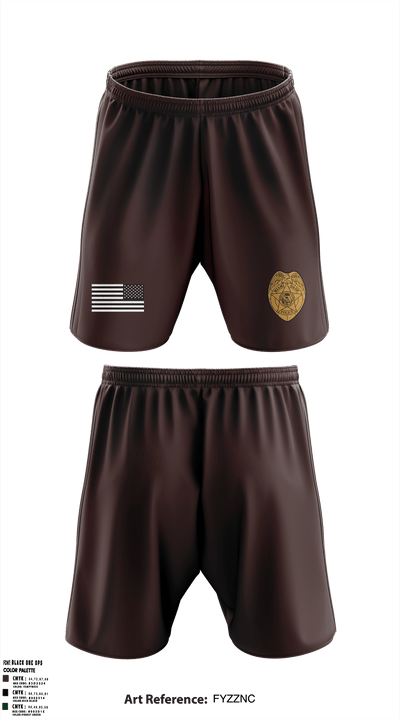 Incident Containment Team 74339570 Athletic Shorts With Pockets - 1