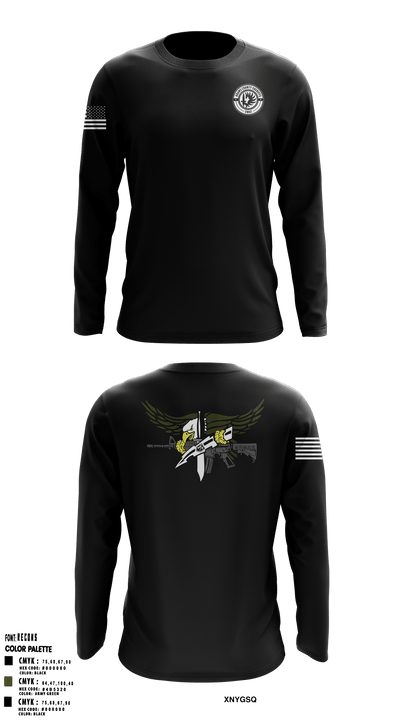 Adams County Sheriffs Office SWAT 87737968 Long Sleeve Performance Shirt - 1