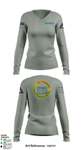 HEPACO Norfolk 83165627 Women's Long Sleeve V-neck Shirt - 2