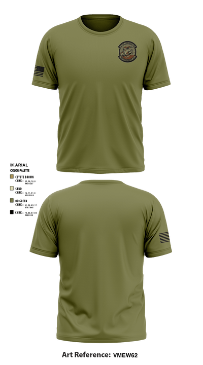 373 TRS / DET 12 70443179 Short Sleeve Performance Shirt - 6