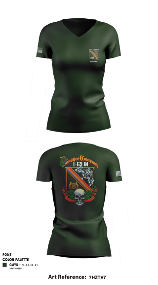 Women's Short Sleeve Vneck Shirt, , Army, Teamtime, Team time, sublimation, custom sports apparel, team uniforms, spirit wear, spiritwear, sports uniforms, custom shirts, team store, custom team store, fundraiser sports, apparel fundraiser