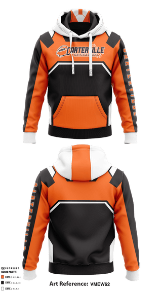 Hoodie, Carterville Youth Football, Football, Teamtime, Team time, sublimation, custom sports apparel, team uniforms, spirit wear, spiritwear, sports uniforms, custom shirts, team store, custom team store, fundraiser sports, apparel fundraiser