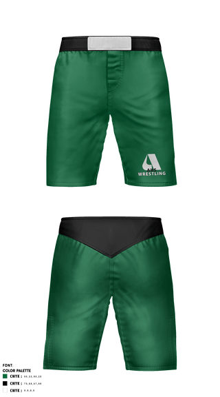 Fight Shorts, Aiea High School Wrestling, Wrestling, Teamtime, Team time, sublimation, custom sports apparel, team uniforms, spirit wear, spiritwear, sports uniforms, custom shirts, team store, custom team store, fundraiser sports, apparel fundraiser