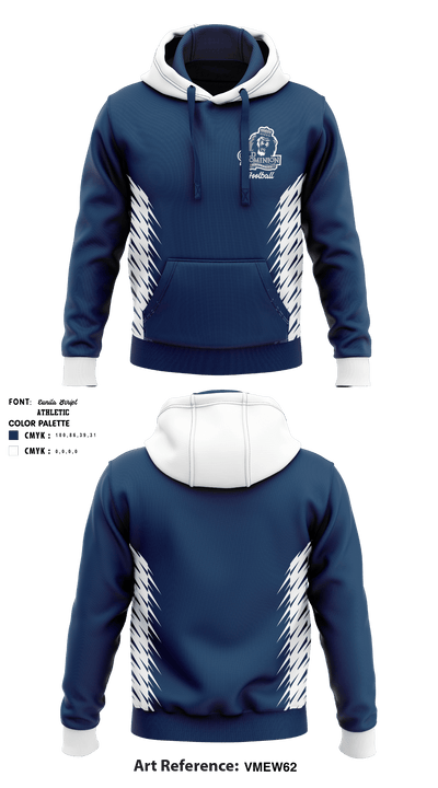 Old Dominion Monarchs Football 73168069 Hoodie - 1