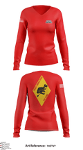 CHAOS COMPANY 95825038 Women's Long Sleeve V-neck Shirt - 8