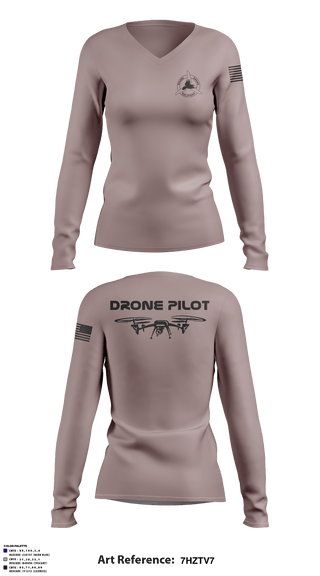 Women's Long Sleeve Vneck Shirt, , , Teamtime, Team time, sublimation, custom sports apparel, team uniforms, spirit wear, spiritwear, sports uniforms, custom shirts, team store, custom team store, fundraiser sports, apparel fundraiser