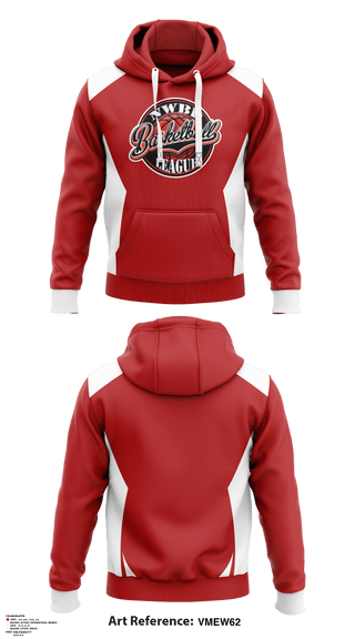 Hoodie, NWBP Girls Basketball League, Men's Basketball, Teamtime, Team time, sublimation, custom sports apparel, team uniforms, spirit wear, spiritwear, sports uniforms, custom shirts, team store, custom team store, fundraiser sports, apparel fundraiser