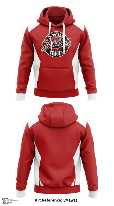 NWBP Girls Basketball League 87935028 Hoodie - 1