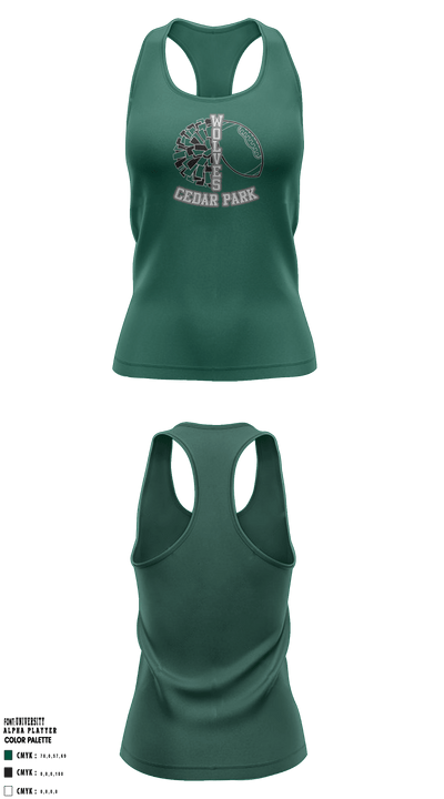 Cedar Park Timberwolves 13556335 Tank Top - 12