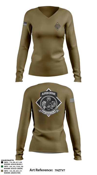 Joker Company 2/501 PIR 86092545 Women's Long Sleeve V-neck Shirt - 5