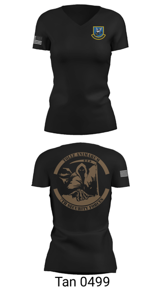 Women's Short Sleeve Vneck Shirt, , Air Force, Teamtime, Team time, sublimation, custom sports apparel, team uniforms, spirit wear, spiritwear, sports uniforms, custom shirts, team store, custom team store, fundraiser sports, apparel fundraiser