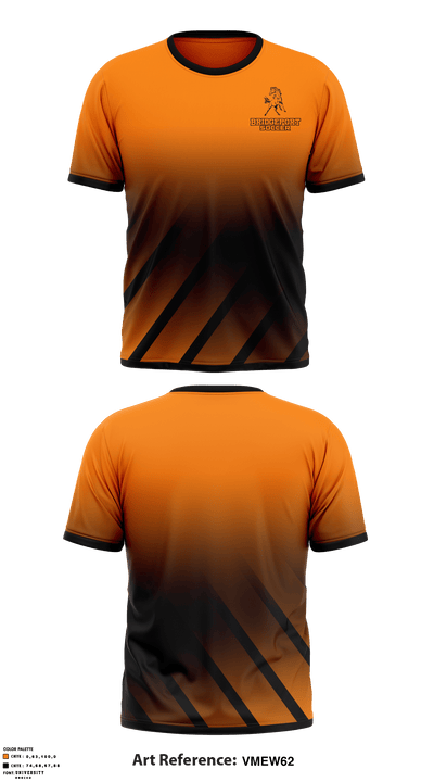 Bridgeport Middle School Soccer 93082464 Short Sleeve Performance Shirt - 1
