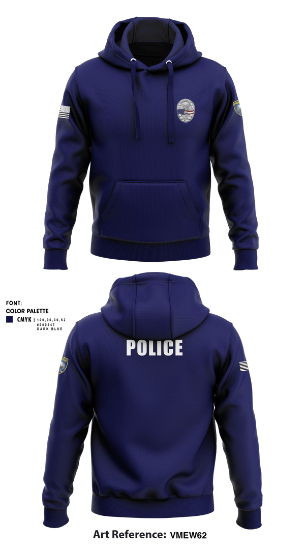 Hoodie, , Police, Teamtime, Team time, sublimation, custom sports apparel, team uniforms, spirit wear, spiritwear, sports uniforms, custom shirts, team store, custom team store, fundraiser sports, apparel fundraiser
