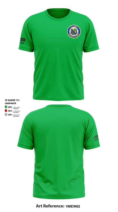 369th CBRN Co 54296679 Short Sleeve Performance Shirt - 1