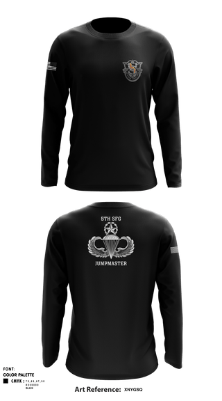 Long Sleeve Performance Shirt, 5th Special Forces Group, , Teamtime, Team time, sublimation, custom sports apparel, team uniforms, spirit wear, spiritwear, sports uniforms, custom shirts, team store, custom team store, fundraiser sports, apparel fundraiser