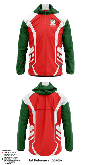 Windbreaker, Fulton Raiders, Wrestling, Teamtime, Team time, sublimation, custom sports apparel, team uniforms, spirit wear, spiritwear, sports uniforms, custom shirts, team store, custom team store, fundraiser sports, apparel fundraiser