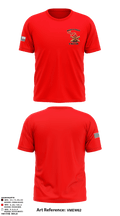 1/182 Field Artillery 5483002 Short Sleeve Performance Shirt - 2