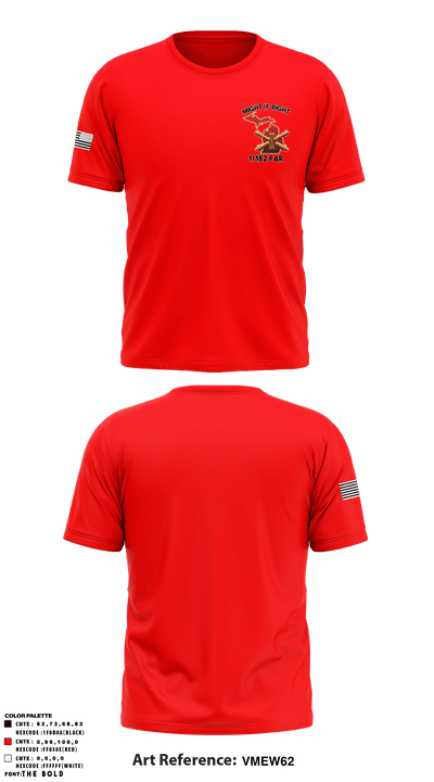 1/182 Field Artillery 5483002 Short Sleeve Performance Shirt - 2