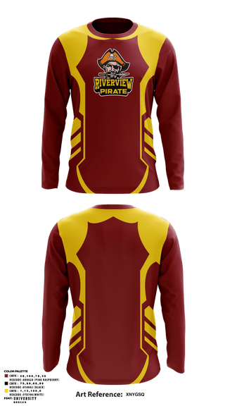 Long Sleeve Performance Shirt, Riverview, Wrestling, Teamtime, Team time, sublimation, custom sports apparel, team uniforms, spirit wear, spiritwear, sports uniforms, custom shirts, team store, custom team store, fundraiser sports, apparel fundraiser