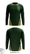 Overlook Middle School 57370045 Long Sleeve Performance Shirt - 1