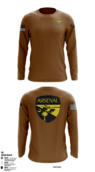 Long Sleeve Performance Shirt, Arsenal company, Army, Teamtime, Team time, sublimation, custom sports apparel, team uniforms, spirit wear, spiritwear, sports uniforms, custom shirts, team store, custom team store, fundraiser sports, apparel fundraiser