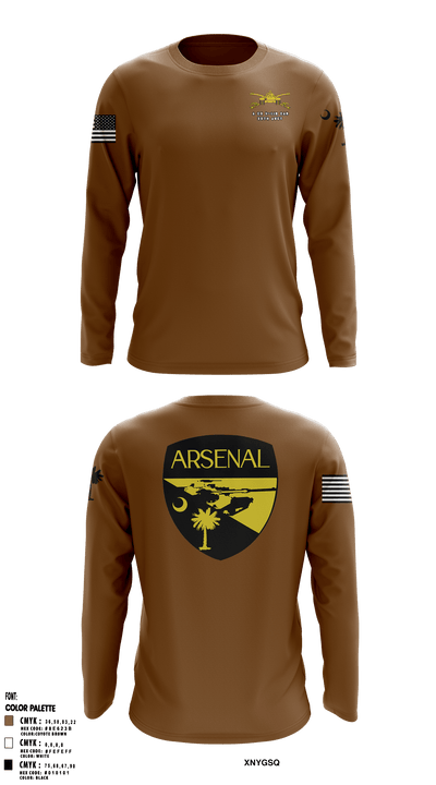 Arsenal company 26965831 Long Sleeve Performance Shirt - 2