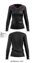 Hawaii Gamers & Streaming Association 501c3 60906741 Women's Long Sleeve V-neck Shirt - 1