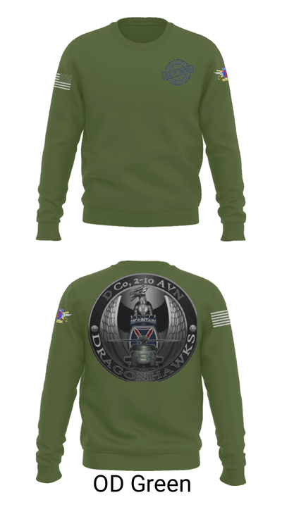 D Co, 2-10 AHB Quality Control 39202229 Crew Neck Sweatshirt - 10