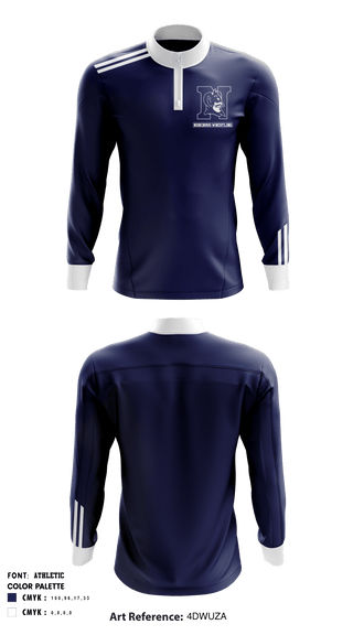 Quarter Zip Jacket, Norcross High School Wrestling, Wrestling, Teamtime, Team time, sublimation, custom sports apparel, team uniforms, spirit wear, spiritwear, sports uniforms, custom shirts, team store, custom team store, fundraiser sports, apparel fundraiser