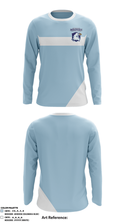 Acadiana Renaissance Charter Academy High School 56398367 Long Sleeve Performance Shirt - 2