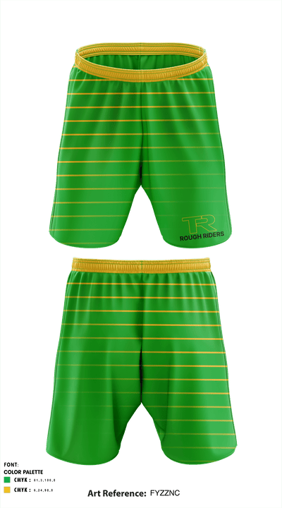 Roosevelt High School Water Polo 65759665 Athletic Shorts With Pockets - 2
