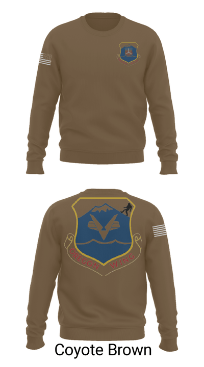 Oregon Wing CAP 9420662 Crew Neck Sweatshirt - 8