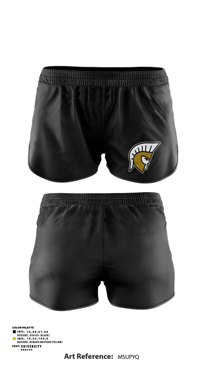 Green Sea Floyds High School Track 80656358 Track Shorts - 1