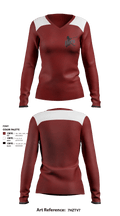 Vandetta (Brimhall) 52837657 Women's Long Sleeve V-neck Shirt - 1
