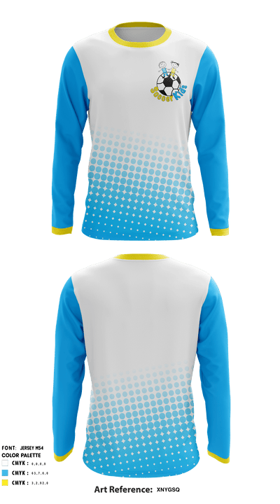 SoccerKids 22494380 Long Sleeve Performance Shirt - 1