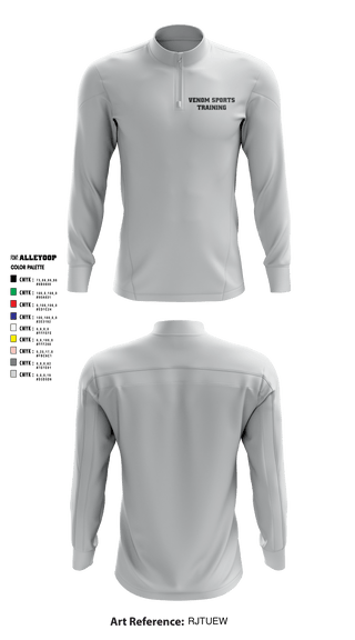 Quarter Zip Jacket, Venom Sports Training, Men's Basketball, Teamtime, Team time, sublimation, custom sports apparel, team uniforms, spirit wear, spiritwear, sports uniforms, custom shirts, team store, custom team store, fundraiser sports, apparel fundraiser