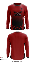 Dover Area High School Golf 14793470 Long Sleeve Performance Shirt - 1