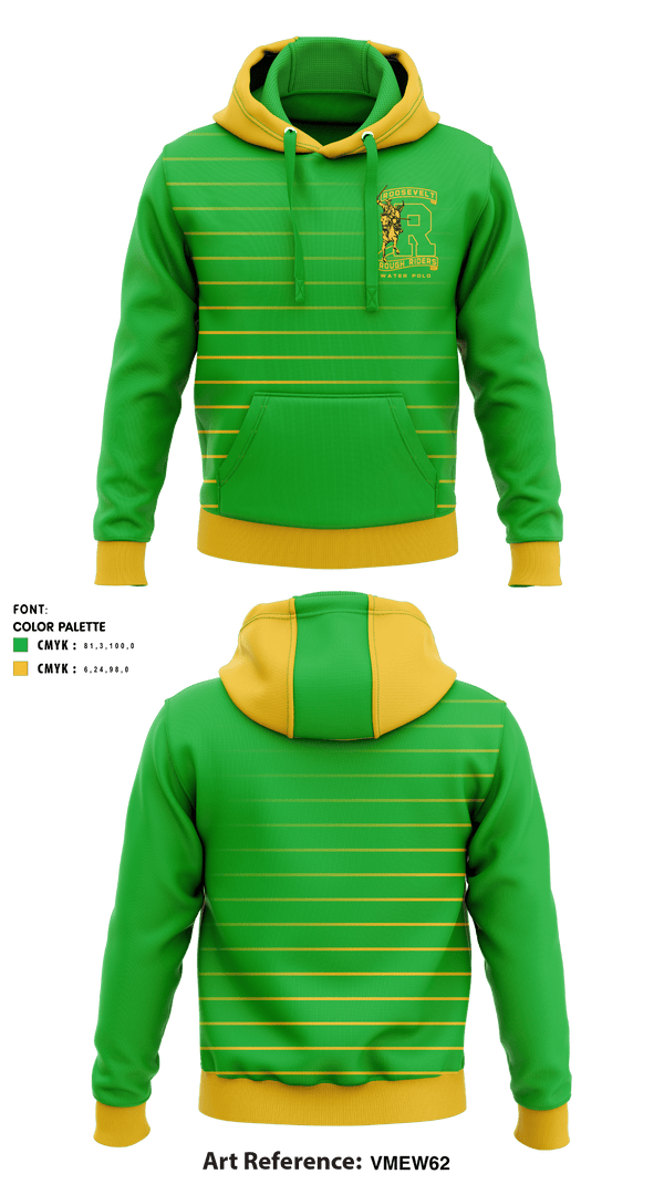 Hoodie, Roosevelt High School Water Polo, School Spirit Store, Teamtime, Team time, sublimation, custom sports apparel, team uniforms, spirit wear, spiritwear, sports uniforms, custom shirts, team store, custom team store, fundraiser sports, apparel fundraiser